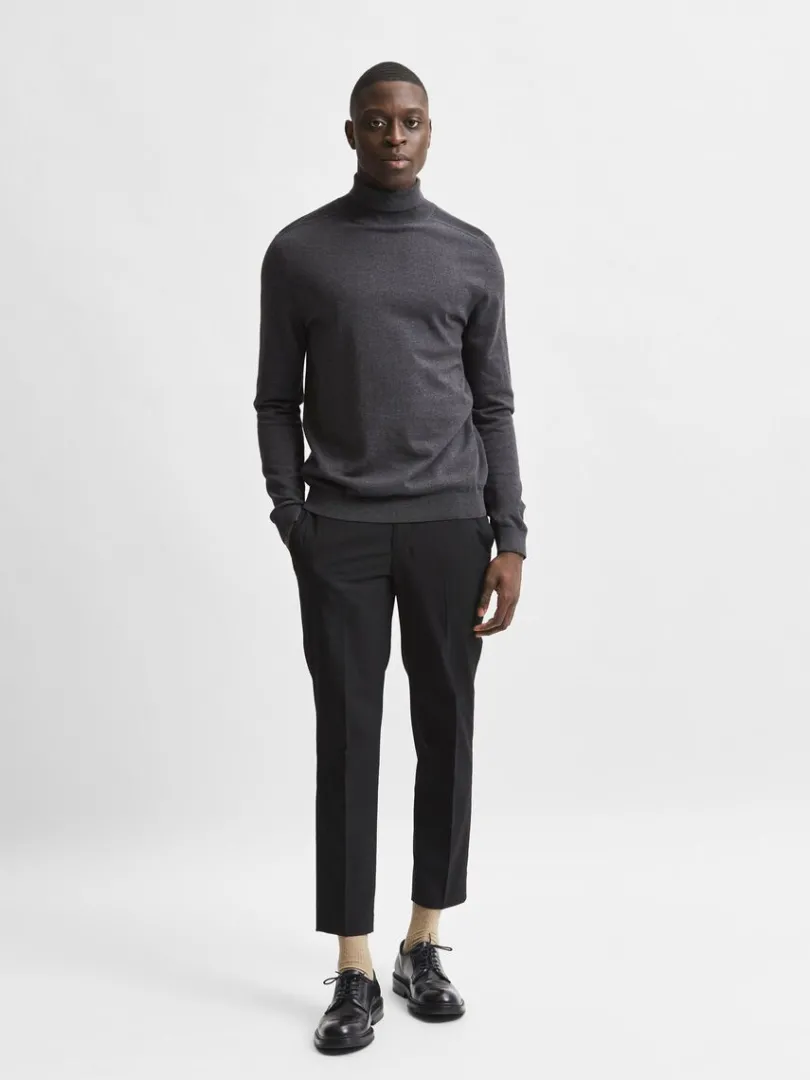 langrmet_rullekrave_pullo_1-5.webp Strik>SELECTED LANGÆRMET RULLEKRAVE PULLOVER Grey