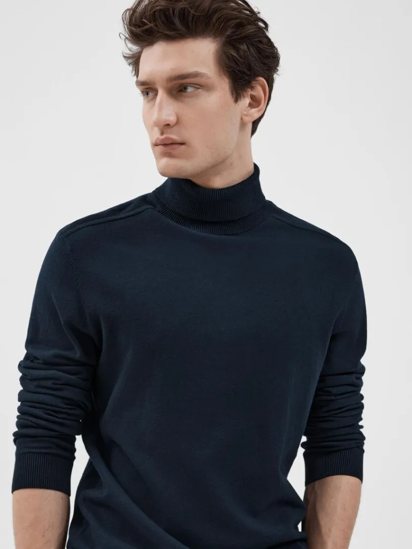 langrmet_rullekrave_pullo_2-6.webp Strik>SELECTED LANGÆRMET RULLEKRAVE PULLOVER Blue