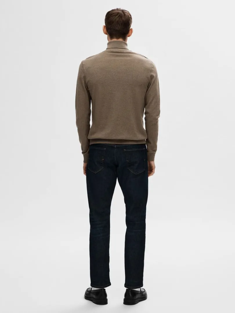 langrmet_rullekrave_pullo_5-3.webp Strik>SELECTED LANGÆRMET RULLEKRAVE PULLOVER Brown
