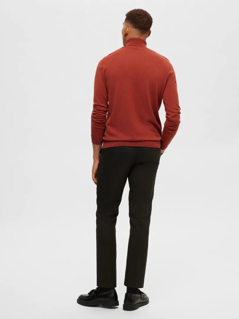 langrmet_rullekrave_pullo_5-8.webp Strik>SELECTED LANGÆRMET RULLEKRAVE PULLOVER Orange