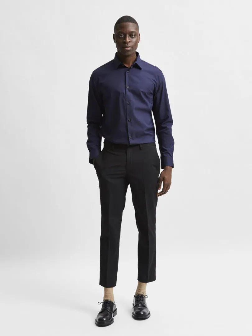 langrmet_slim_fit_skjorte_2-1.webp Skjorter>SELECTED LANGÆRMET SLIM FIT SKJORTE Blue