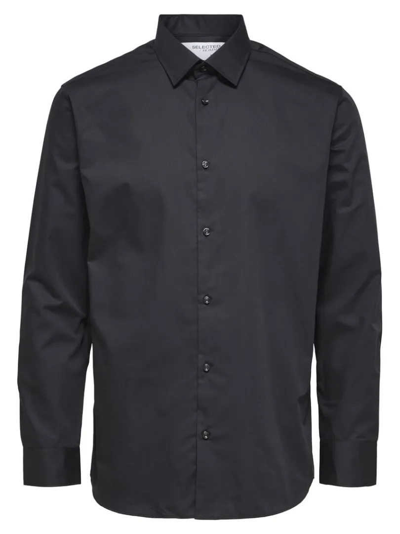 langrmet_slim_fit_skjorte_4-2.webp Skjorter>SELECTED LANGÆRMET SLIM FIT SKJORTE Black