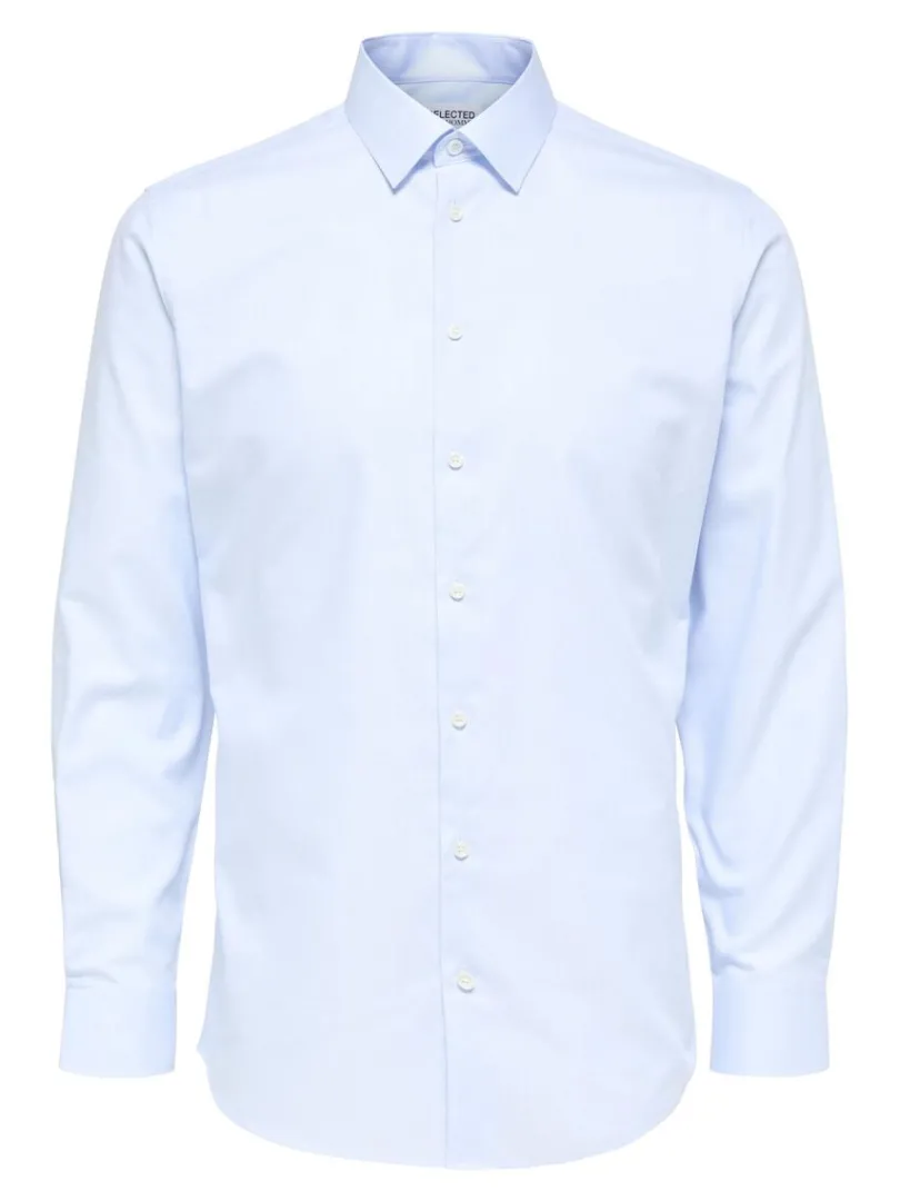 langrmet_slim_fit_skjorte_4-3.webp Skjorter>SELECTED LANGÆRMET SLIM FIT SKJORTE Blue