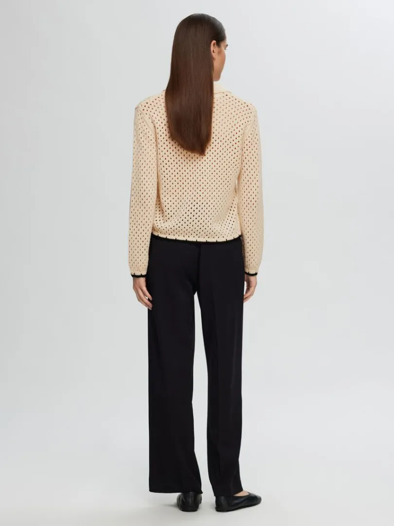 langrmet_strikket_cardiga_4-1.webp Strik>SELECTED LANGÆRMET STRIKKET CARDIGAN Beige