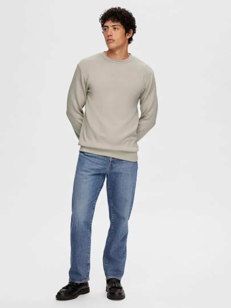 langrmet_sweatshirt_2-4.webp Hættetrøjer & Sweatshirts>SELECTED LANGÆRMET SWEATSHIRT Beige