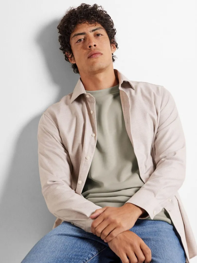 langrmet_sweatshirt_3-4.webp Hættetrøjer & Sweatshirts>SELECTED LANGÆRMET SWEATSHIRT Beige