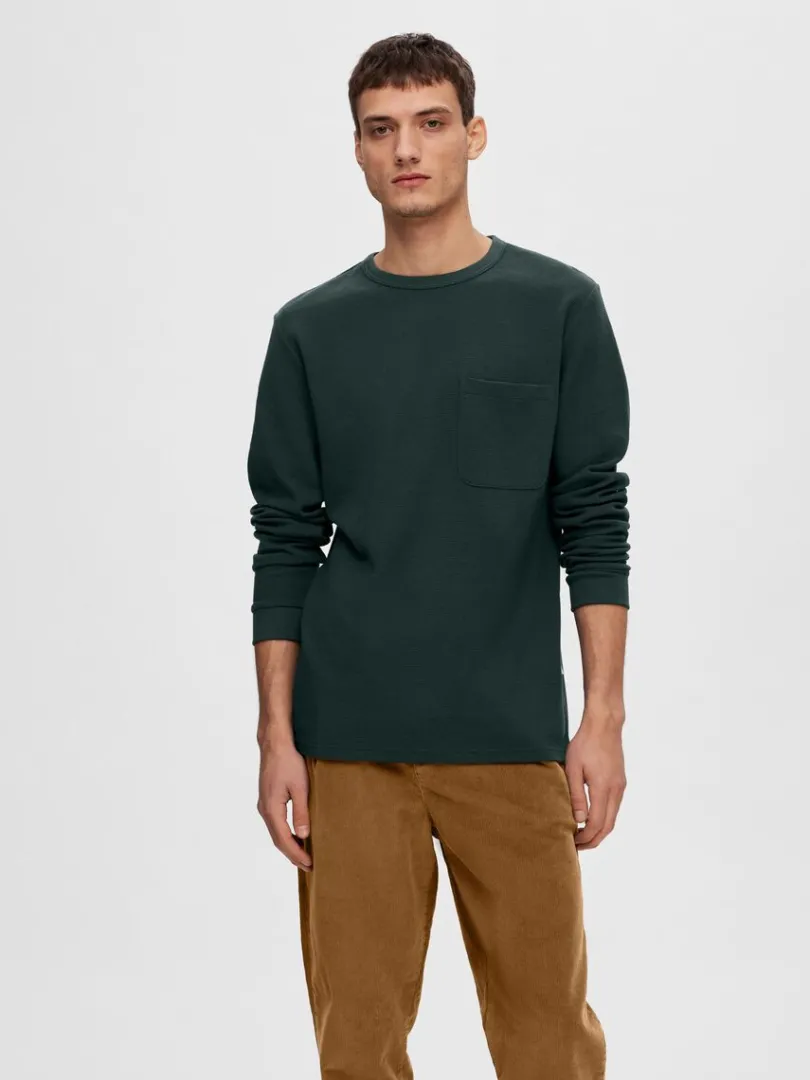 langrmet_tshirt_0-7.webp T-shirts>SELECTED LANGÆRMET T-SHIRT Grey