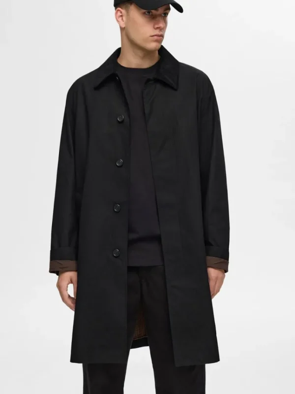 T-shirts>SELECTED LANGÆRMET T-SHIRT Black
