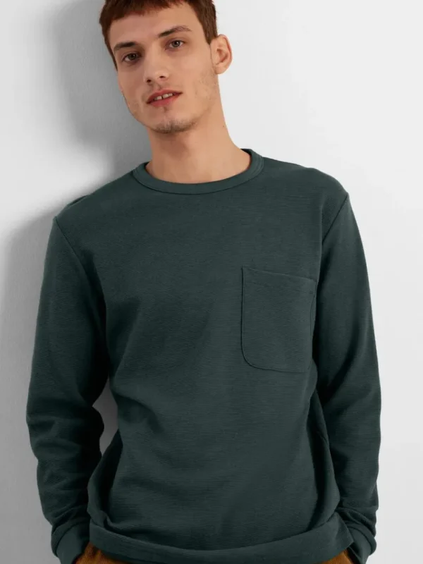 T-shirts>SELECTED LANGÆRMET T-SHIRT Grey