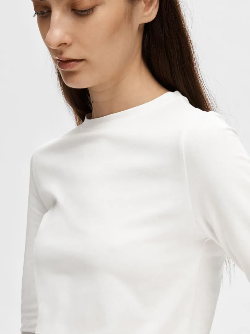langrmet_tshirt_3-1.webp T-shirts>SELECTED LANGÆRMET T-SHIRT White