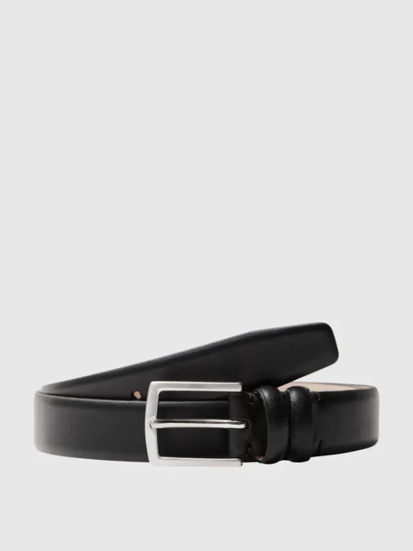 Accessories>SELECTED LÆDER BÆLTE Black
