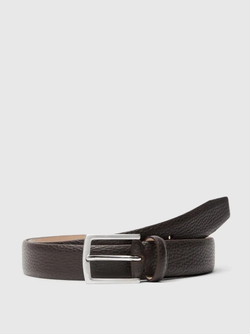 lder_blte_0-3.webp Accessories>SELECTED LÆDER BÆLTE Brown