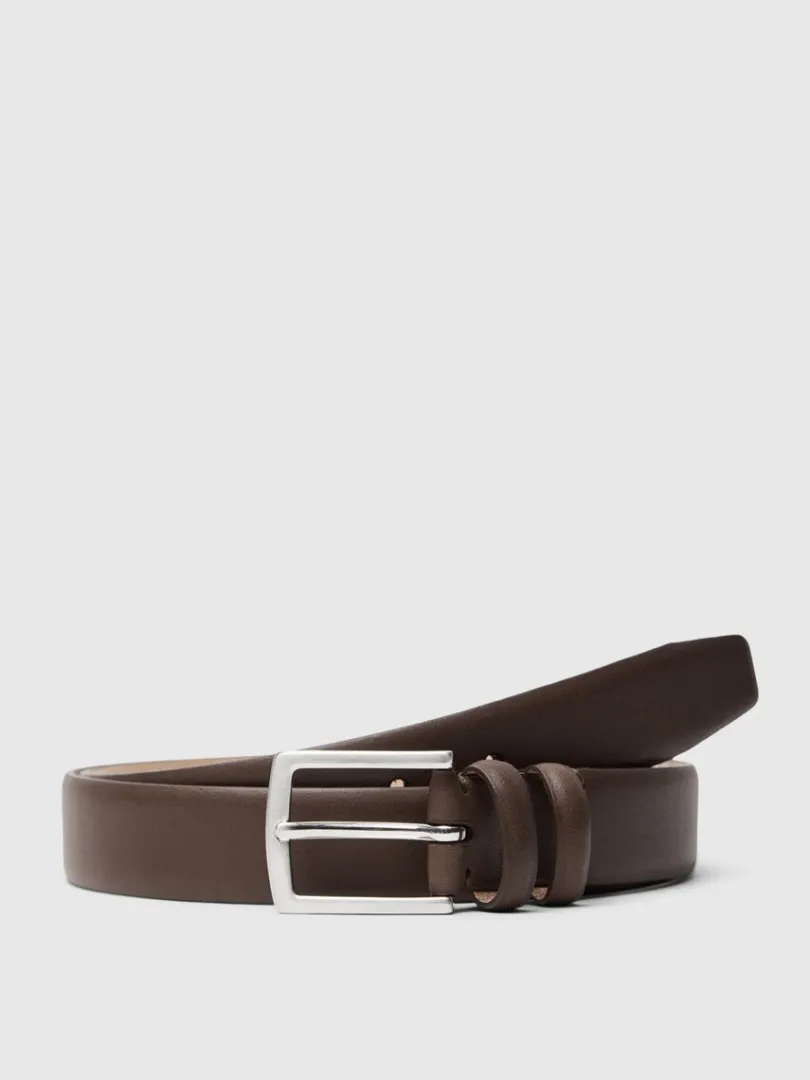 lder_blte_0-5.webp Accessories>SELECTED LÆDER BÆLTE Brown