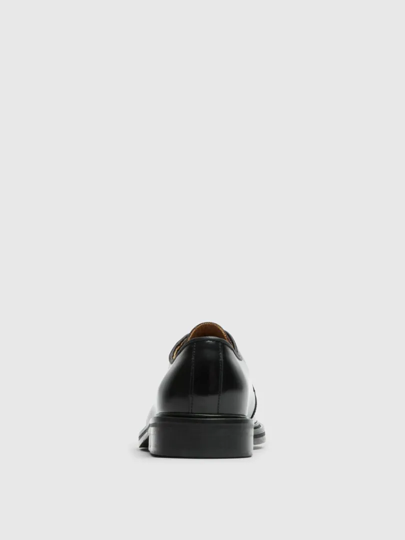 lder_bluchersko_1-1.webp Sko>SELECTED LÆDER BLUCHER-SKO Black