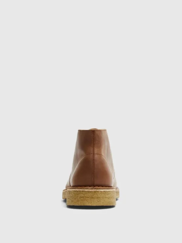 Sko>SELECTED LÆDER DESERT BOOTS Brown