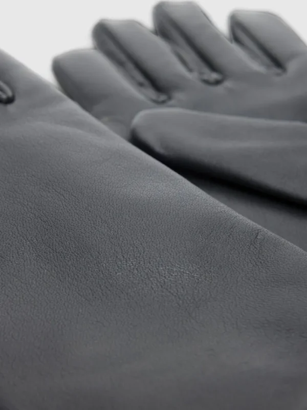 Accessories>SELECTED LÆDER HANDSKER Black