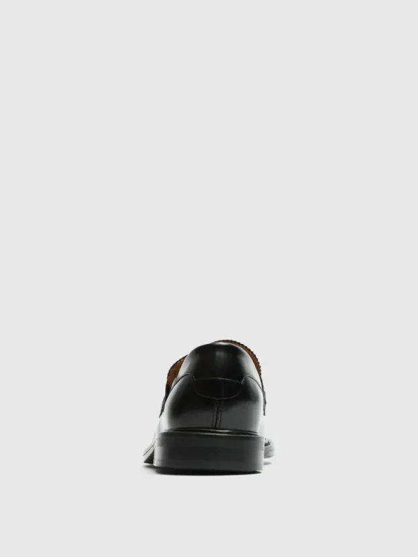 Sko>SELECTED LÆDER LOAFERS Black