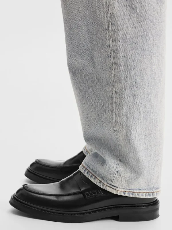 Sko>SELECTED LÆDER LOAFERS Black