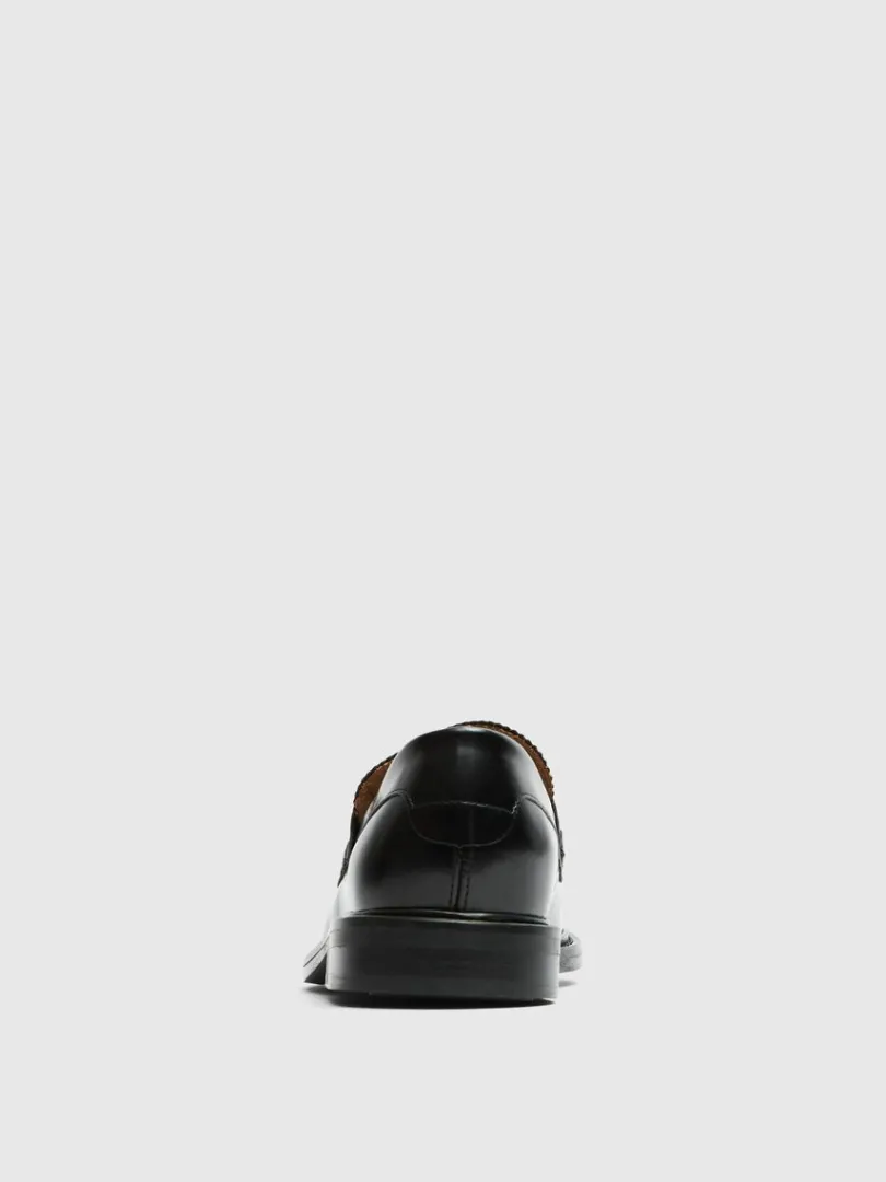lder_loafers_1.webp Sko>SELECTED LÆDER LOAFERS Black