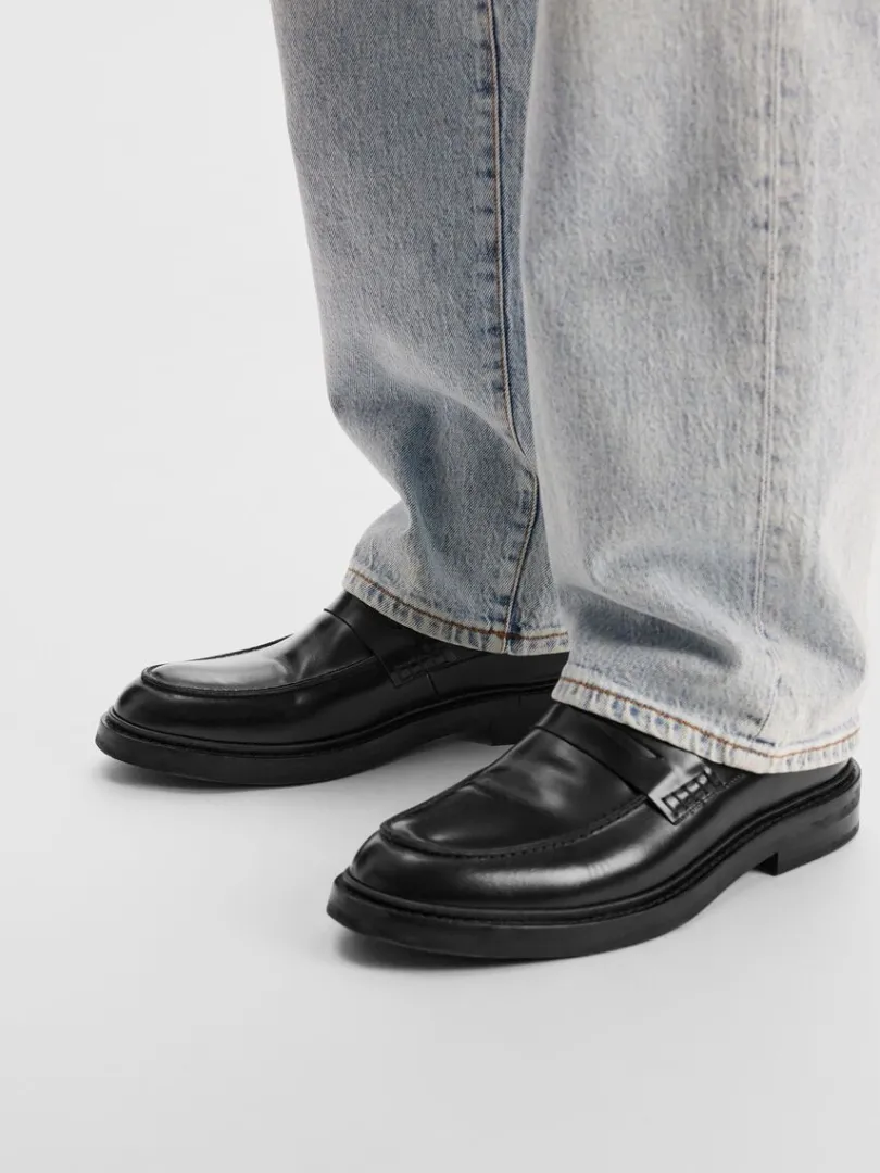 lder_loafers_2-7.webp Sko>SELECTED LÆDER LOAFERS Black