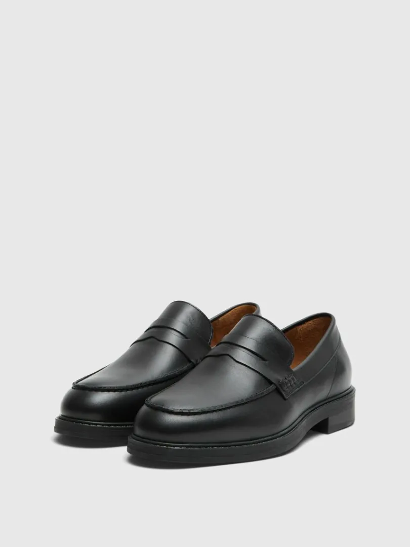 lder_loafers_4-2.webp Sko>SELECTED LÆDER LOAFERS Black