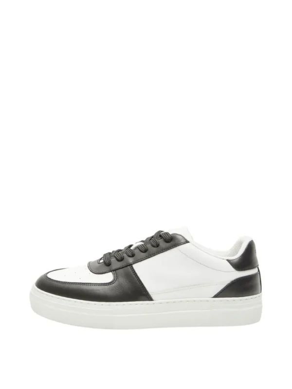 Sko>SELECTED LÆDER SNEAKERS Black