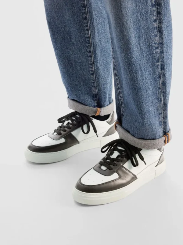 Sko>SELECTED LÆDER SNEAKERS Black
