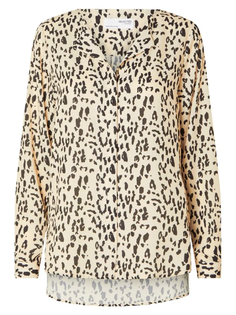 leopardprint_skjorte_4.webp Skjorter>SELECTED LEOPARDPRINT SKJORTE Beige