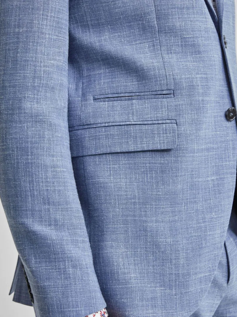 let_enkeltradet_blazer_5-1.webp Jakkesæt & Blazers>SELECTED LET ENKELTRADET BLAZER Blue