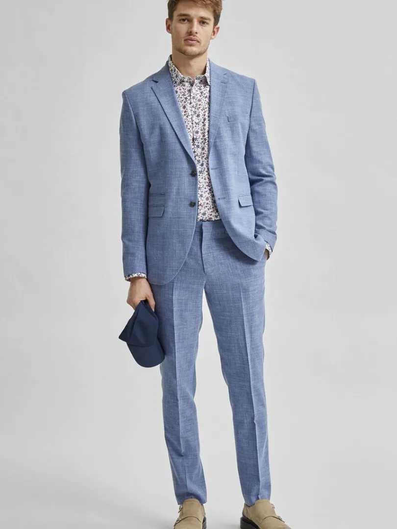 let_habitbukser_2.webp Bukser | Jakkesæt & Blazers>SELECTED LET HABITBUKSER Blue