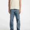 Jeans>SELECTED LIGHT WASH REGULAR TAPERED-FIT JEANS Blue