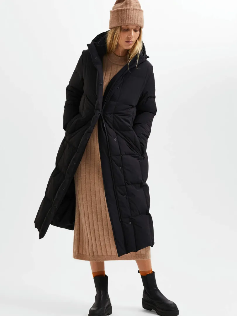 longline_redown_pufferjak_2-1.webp Overtøj>SELECTED LONGLINE RE:DOWN® PUFFERJAKKE Black