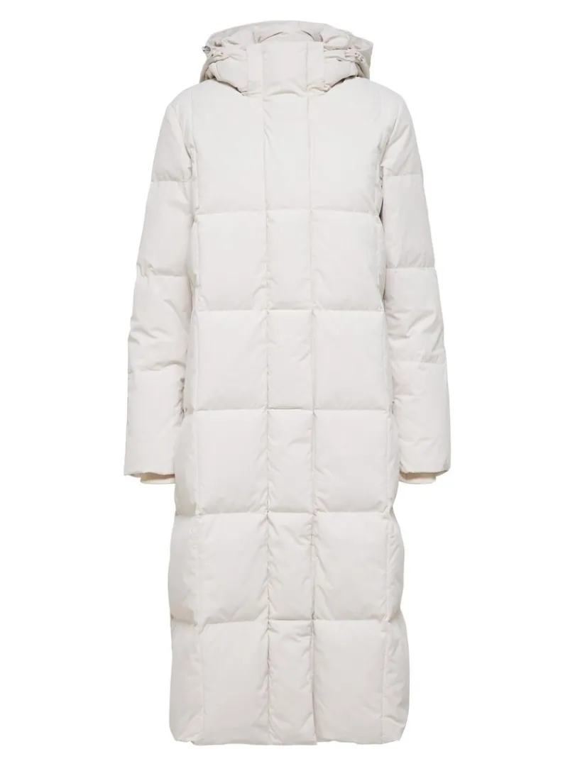 longline_redown_pufferjak_5.webp Overtøj>SELECTED LONGLINE RE:DOWN® PUFFERJAKKE Beige
