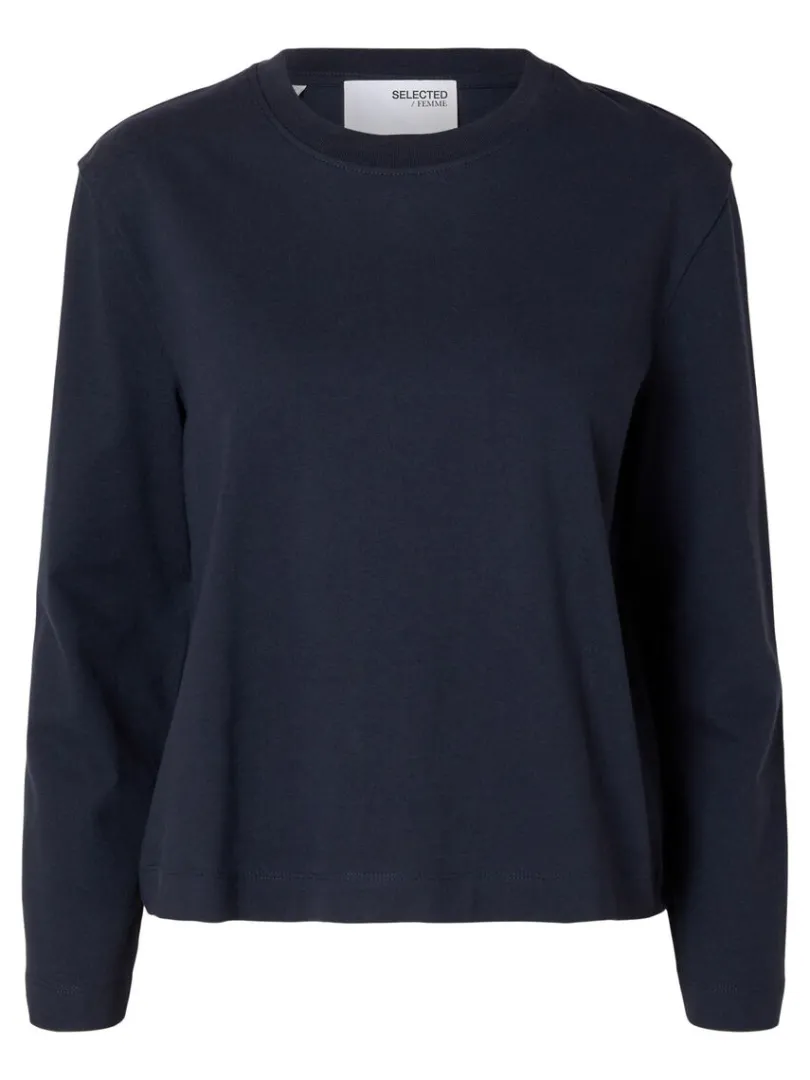 longsleeved_boxy_tshirt_5-4.webp T-shirts>SELECTED LONG-SLEEVED BOXY T-SHIRT Blue