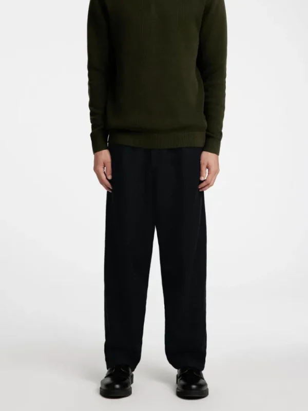 Bukser>SELECTED LOOSE FIT BUKSER Black