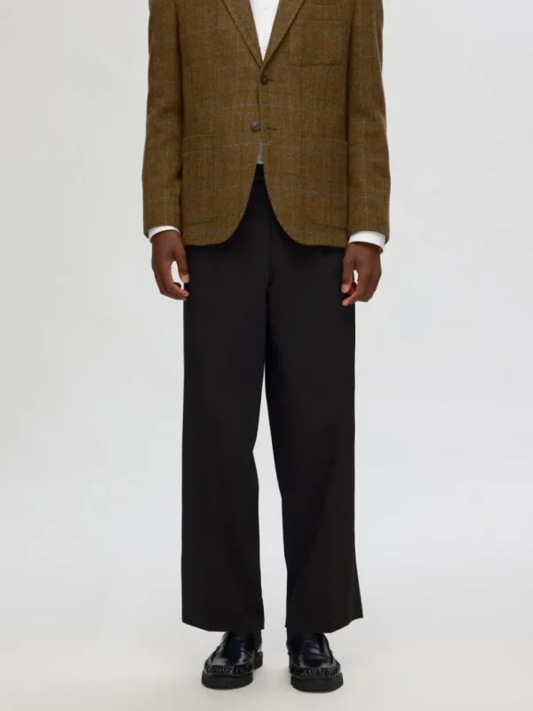 Bukser>SELECTED LOOSE FIT BUKSER Black