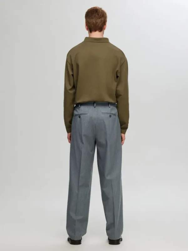 Bukser>SELECTED 220 LOOSE FIT BUKSER Grey