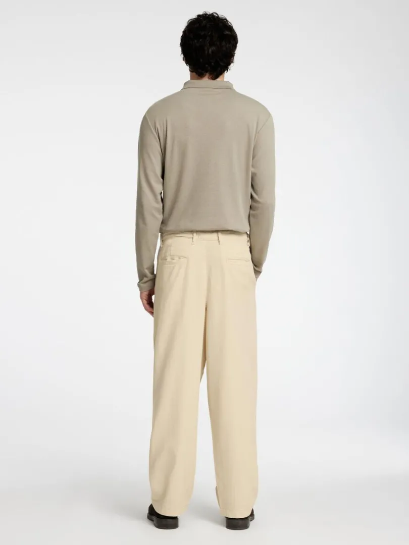 loose_fit_bukser_1-3.webp Bukser>SELECTED LOOSE FIT BUKSER Beige