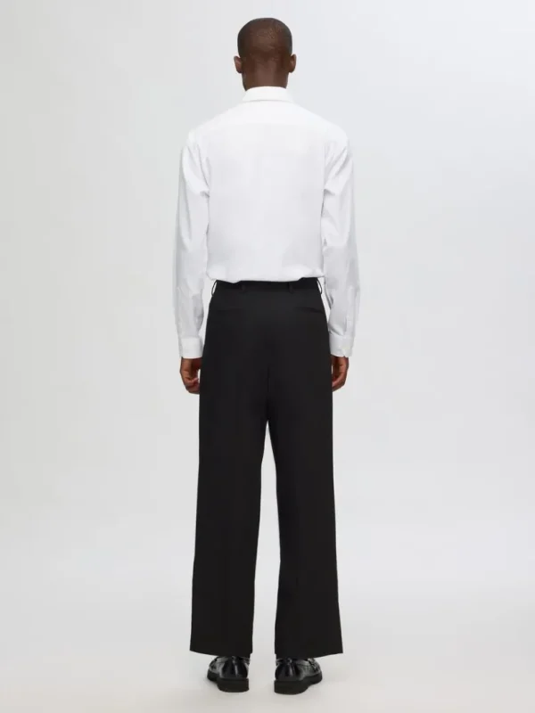 Bukser>SELECTED LOOSE FIT BUKSER Black