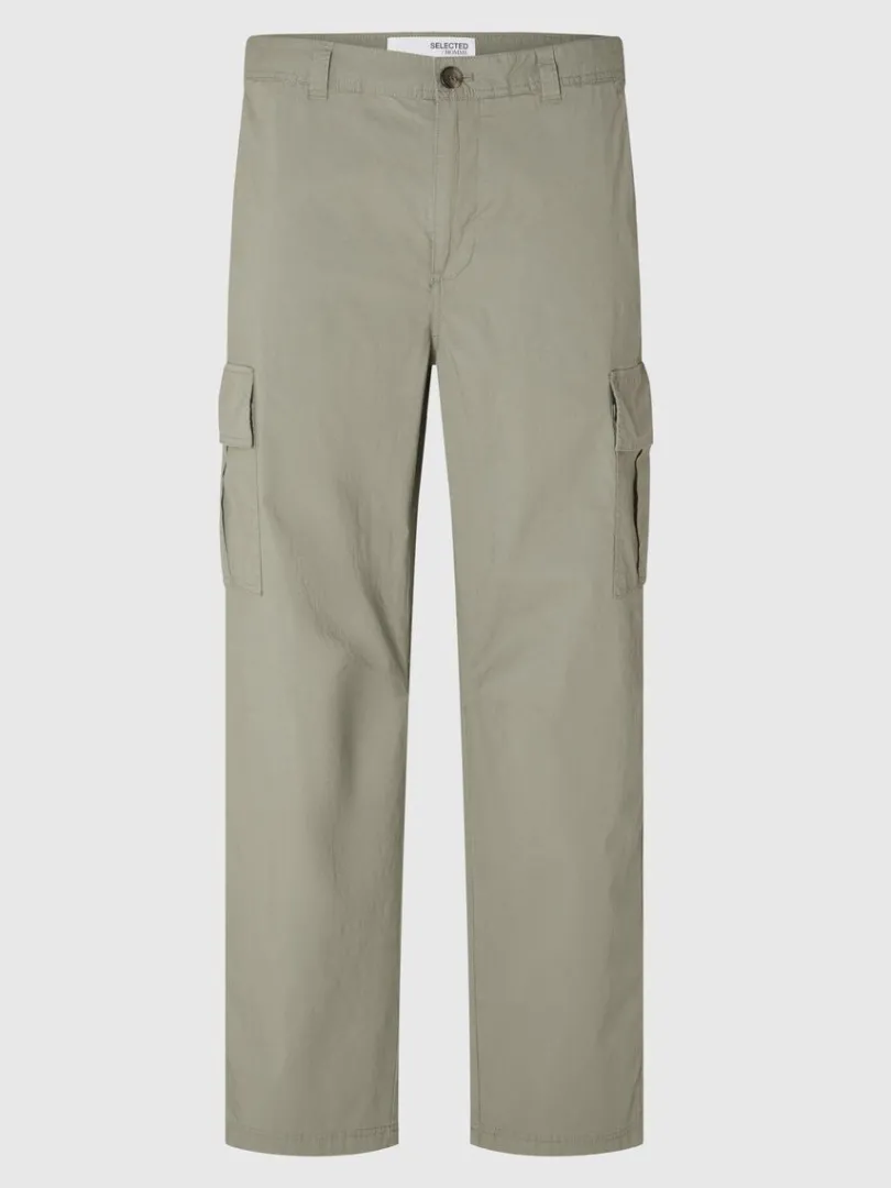 loose_fit_cargopants_4.webp Bukser>SELECTED 220 LOOSE FIT CARGOPANTS Green