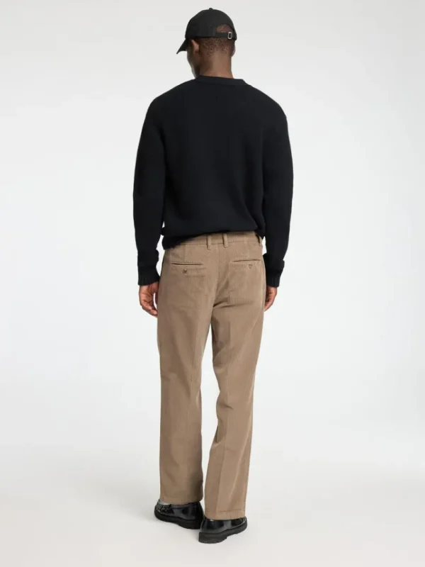 Bukser>SELECTED 220 LOOSE FIT FLØJLSBUKSER Brown