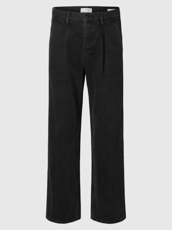 Jeans>SELECTED 220 LOOSE FIT JEANS Black