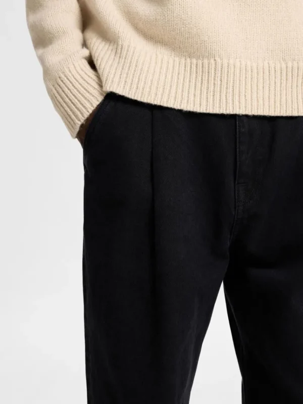 Jeans>SELECTED 220 LOOSE FIT JEANS Black