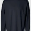 T-shirts>SELECTED LOOSE FIT LANGÆRMET T-SHIRT Blue