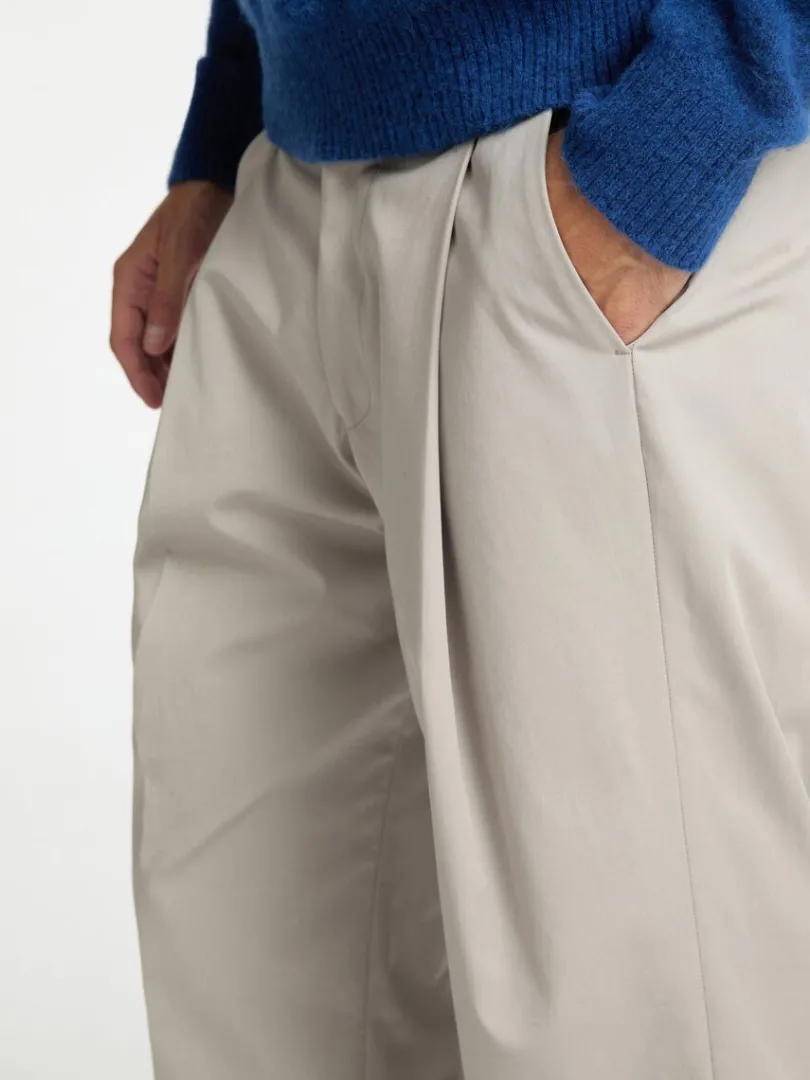 loose_fit_plisseret_bukse_5.webp Bukser>SELECTED LOOSE FIT PLISSERET BUKSER Grey