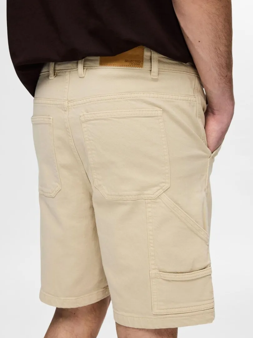 loose_fit_shorts_5.webp Shorts>SELECTED LOOSE FIT SHORTS Beige