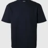 T-shirts>SELECTED LOOSE FIT T-SHIRT Blue