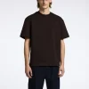 T-shirts>SELECTED LOOSE FIT T-SHIRT Brown