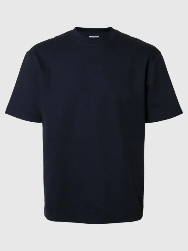 T-shirts>SELECTED LOOSE FIT T-SHIRT Blue
