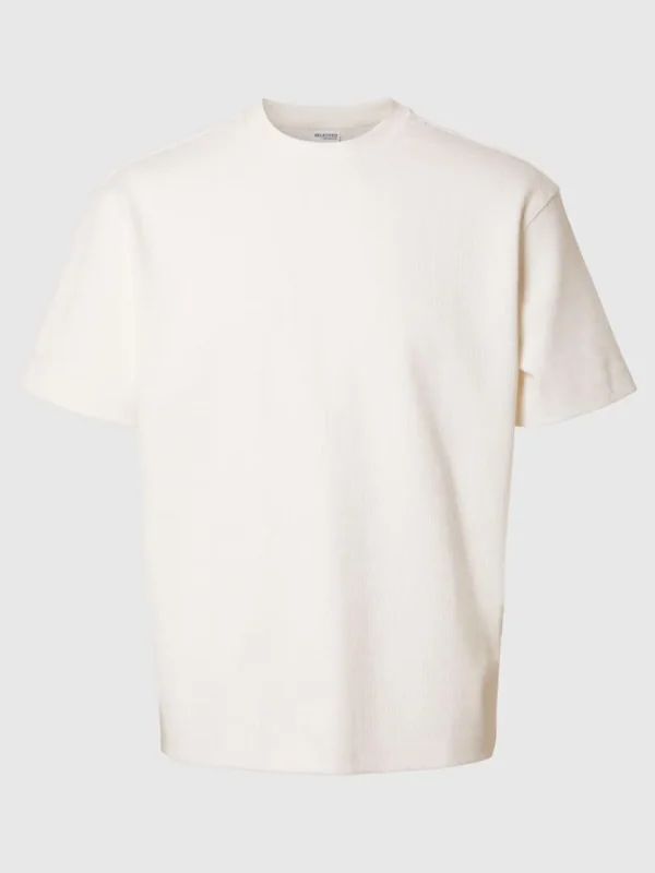 T-shirts>SELECTED LOOSE FIT T-SHIRT White